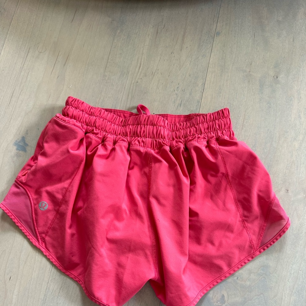 Lululemon pink shorts